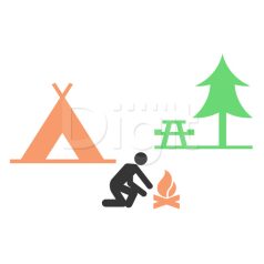 Camping gift package