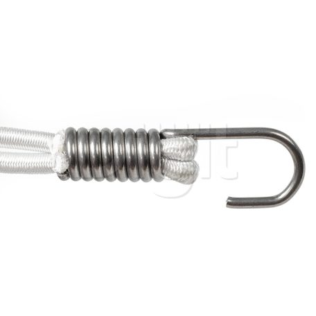 BannaBungee fém kampós ponyvarögzítő gumi (25 cm, fehér)