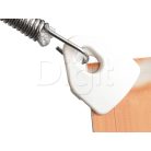 BannaBungee fém kampós ponyvarögzítő gumi (25 cm, fehér)