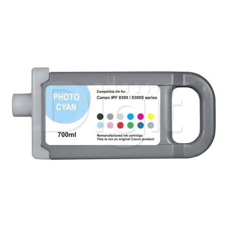 Colormagic 700 ml Photo Cyan Ink for  iPF 8300 / iPF 8400