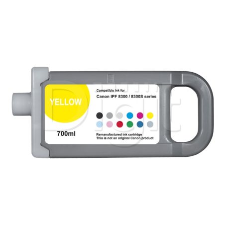 Colormagic 700 ml Yellow Ink for iPF 8300 / iPF 8400