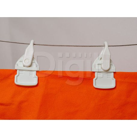 Šekel plast biely [10 ks]