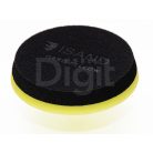 Esponja de pulido con velcro – Disco ranurado profesional (140 mm, amarillo‑negro)