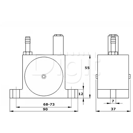 Pneumatický vibrátor