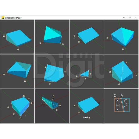 Roof wedges selection