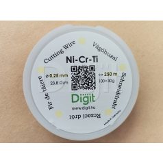 Rezací drôt Ni-Cr-Ti 0,25 mm [250 m]