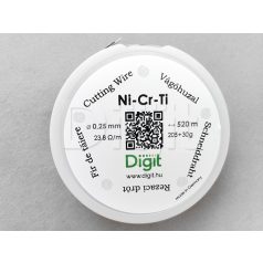 Rezací drôt Ni-Cr-Ti 0.25 mm [520 m]