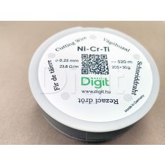 Rezací drôt Ni-Cr-Ti 0.25 mm [520 m]