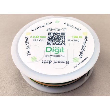 Rezací drôt Ni-Cr-Ti 0,35 mm [130 m]