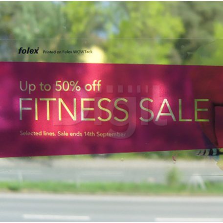 priehľadná samolepiaca okenná fólia