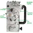 GLADIUM MaXXI vertikální řezacka (210 cm)